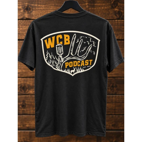 Workingclass Bowhunter Antler Logo T Shirt - Black -