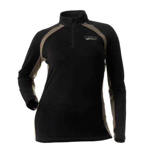 DSG Outerwear D-TECH 1/4 Zip Base Layer Shirt 2.0 - Stone   #459 -
