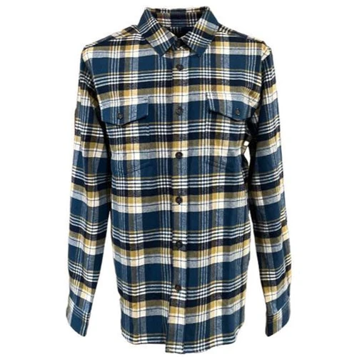 Woolly Dry Goods Men’s 7 oz Modern Fit Flannel Shirt - Regular   #WF7OZM -