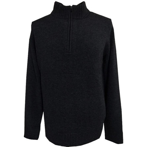 Woolly Dry Goods Men's Lambswool/Nylon Solid Quarter Zip Sweater   #MQZ -