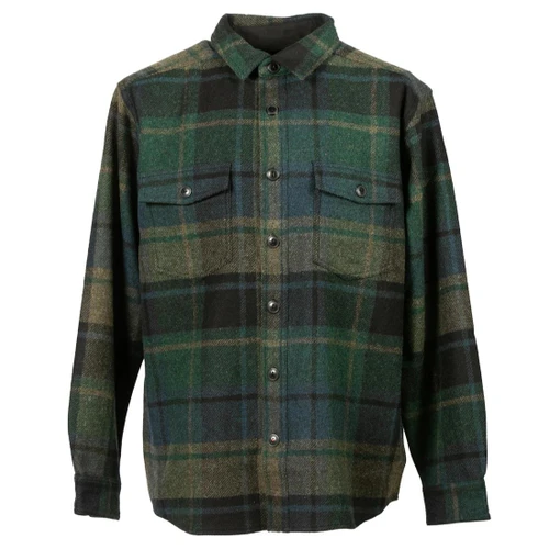 Woolly Dry Goods Men’s 11.5 oz Flannel Shirtjac   #WSSN -