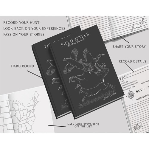 Field Notes Hunting Journal Stephanie White #979-8-991011075 - 9798991011075