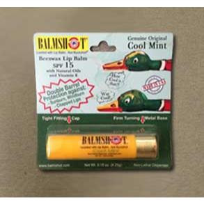 Balmshot® Original Cool Mint SPF 15 Lip Balm Yellow Shotgun Shell - 851481003017