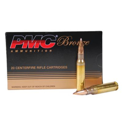 PMC AMMUNITION PMC Bronze Line .223 Rem 55 GR FMJ BT - 741569060080