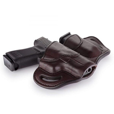 1791 Combo Open Top Multi-Fit Belt Holster 2.1 And Mag 1.2 - Signature Brown - LH