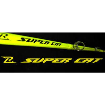 Rippin Lips Super Cat Truglow Yellow Casting Rod - 7'6