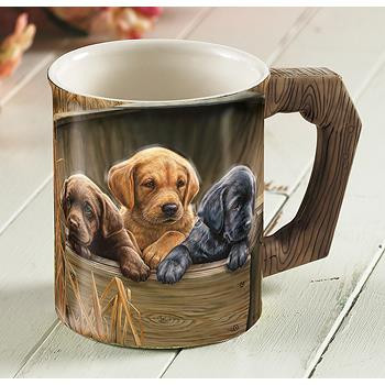 Wild Wings All Hands on Deck – Lab Pups Coffee Mug