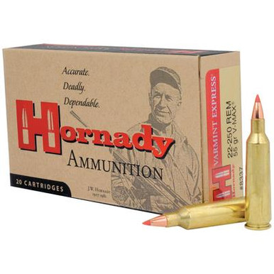 hornady max ammo rem varmint express ammunition grain rifle remington horn centerfire gr pack