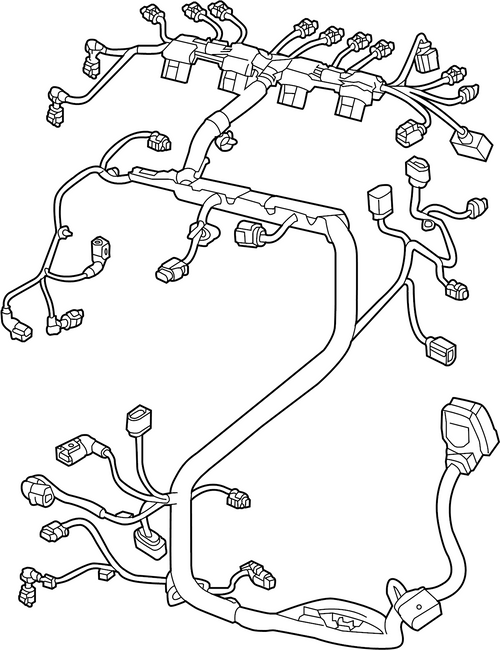 (#26) Wire Harness -Panther 110BC ATV Cougar Hawk wiring harness