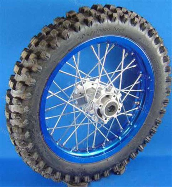 Wheel #47 for Chinese 50cc - 110cc Dirt Bikes - 90X100-14 (Tire and wheel Combo)