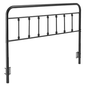 Metal Headboard, Queen Size Headboard with Adjustable Height, Metal Headboard for Queen Size Bed, W E415-BDDCTBJSZLKS25Z0O002V0