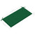 Patio Bench with Green Cushion 44.1" Solid Teak Wood A949-3062654