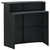 3 Piece Patio Bar Set with Cushions Black A949-3064873
