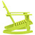 Patio Adirondack Rocking Chair Solid Fir Wood Green A949-315886