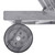 Patio Sun Lounger with Cushion Gray Solid Acacia Wood A949-3061366