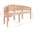 Banana Bench 78.7" Solid Teak Wood A949-310495