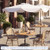 10 FT Scalloped Solar Patio Umbrella with 24 LED Lights and Tilt Adjustment-Beige B593-NP13216