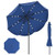 10 FT Scalloped Solar Patio Umbrella with 24 LED Lights and Tilt Adjustment-Beige B593-NP13216