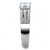 DA020 - High polished (no plating) Stainless Steel Ring with Cubic  in Clear A874-DA020