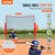  Barricade Backstop Net, 7x7 ft Ball Sports Barrier Netting, Portable Practice Equipment with Carry E415-DQW77YC00000P85CUV0