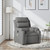 Massage Recliner Chair Dark Gray Fabric A949-373475