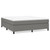 Box Spring Bed Frame Dark Gray King Fabric (US Only) A949-3120907