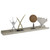  Wall Shelves 2 pcs Concrete Gray 23.6"x3.5"x1.2 A949-326700