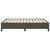  Bed Frame without Mattress Dark Gray 53.9"x74.8" Velvet A949-347355