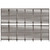  Room Divider 6 Panels Brown Poly Rattan A949-365401