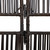  Room Divider 6 Panels Brown Poly Rattan A949-365401