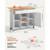 Kitchen Island Cart with Storage, 45.67 in Wide Mobile Rolling Storage Island on Swivel Wheels, wit E415-CFD2C2M11MKZCUF36001V0