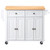 Kitchen Island Cart with Storage, 43.7 in Wide Mobile Rolling Storage Island on Swivel Wheels, with E415-CFD2C4M09MBKTJ2XE001V0