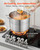  Stainless Steel Stock Pot, 16-Quart Stainless Steel Stockpot with Glass Lid, PFOA-Free, PFAS-Free, E415-JTTG16QTBXGL9LHNF001V0