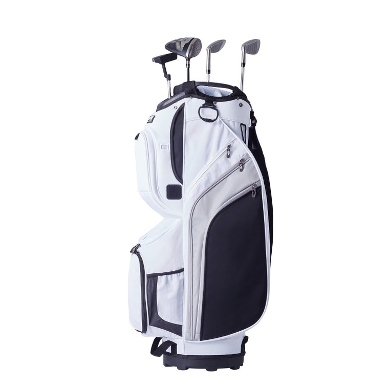  Golf Cart Bag with 14 Way Organizer Divider Top, 36 13 Pockets Premium Nylon Cart Bag, Durable Gol E415-TCB36YC10GBSVUEK1V0