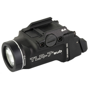 Streamlight Streamlight TLR-7 Sub, White LED, Fits Springfield Hellcat, Anodized Finish, Black, Includes Mounting Keys and 1x CR123A 69404 Streamlight Streamlight TLR-7 Sub, White LED, Fits Springfield Hellcat, Anodized Finish, Black, Includes Mounting Keys and 1x CR123A 69404