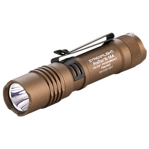 Streamlight ProTac, Flashlight, C4 LED 350 Lumens, One CR123, One AA, Coyote Brown 88073 Streamlight ProTac, Flashlight, C4 LED 350 Lumens, One CR123, One AA, Coyote Brown 88073