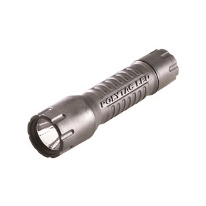 Streamlight PolyTac Flashlight, C4 LED, 130 Lumens, With Battery, Black 88850 Streamlight PolyTac Flashlight, C4 LED, 130 Lumens, With Battery, Black 88850