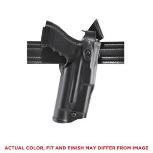 Safariland Model 6360 ALS/SLS Mid-Ride Level III Retention Duty Holster, Fits Glock 19/23, Right Hand, Plain Black Finish 6360-283-411 Safariland Model 6360 ALS/SLS Mid-Ride Level III Retention Duty Holster, Fits Glock 19/23, Right Hand, Plain Black Finish 6360-283-411