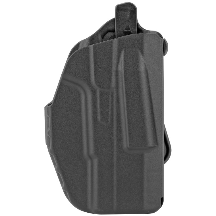 Safariland Model 7371, 7TS, ALS Slim Concealment Holster w/ Micro Paddle, Fits Glock 43, Kydex, Black, Right Hand 7371-895-411