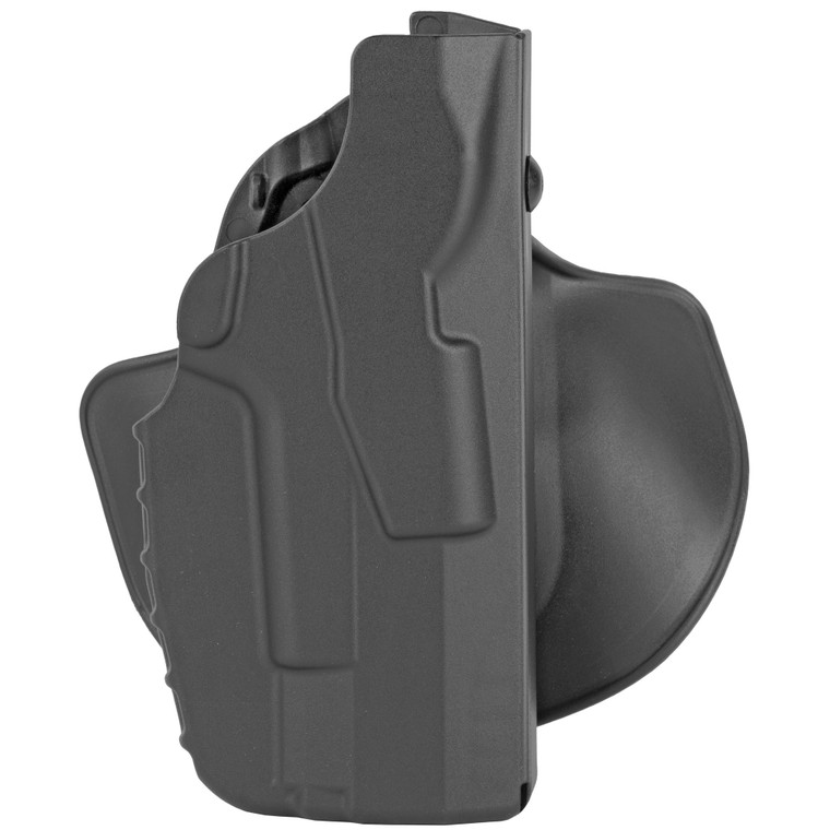 Safariland Model 7378, 7TS, ALS Concealment Holster w/ Flexible Paddle and Adjustable Belt Loop, Fits Glock 29/30, Kydex, Black, Right Hand 7378-483-411