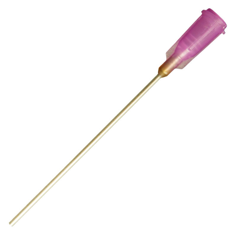100 Pièces Aiguilles à Embout Mousse (Blunt Tip) 0.5mm / 16G - Grises - Pour Dispensing De Colles/Résines - Neuf