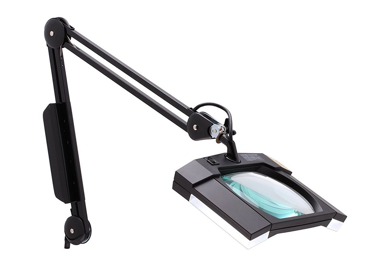 LED Magnifier Lamp W/ Table Clamp