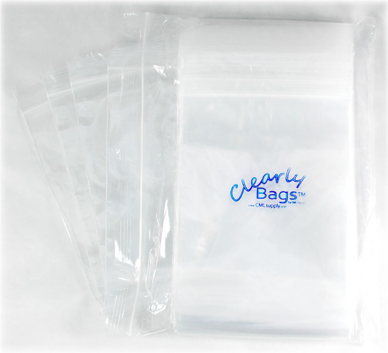 Top Quality 500 4"X7" Clear Reclosable Plastic Zip Lock Bags 2mil 