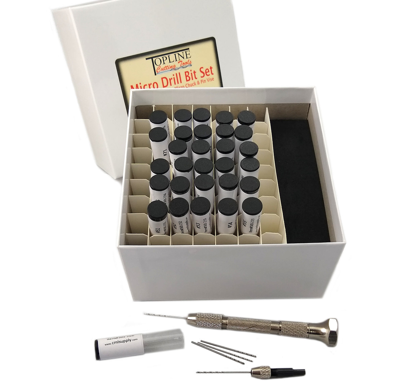 TopLine Micro Drill Bit Set 72pcs