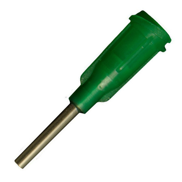 CML Supply 14ga x 0.5" Olive Blunt Tip Dispensing Fill Needles 901-14-050