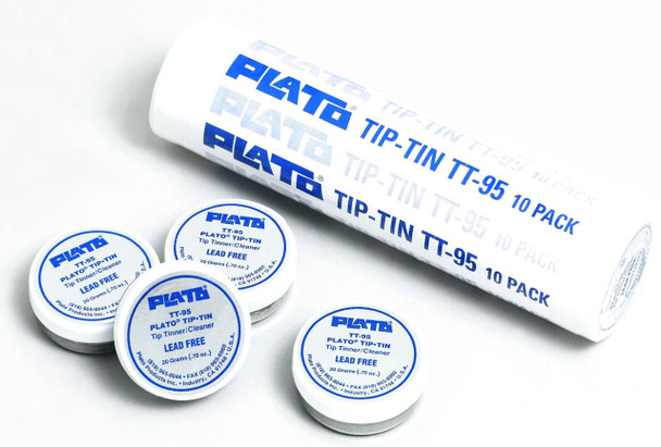 Techspray Plato TT-95 Soldering Iron Tip Tinner Lead-Free, ESD Safe, No Residue