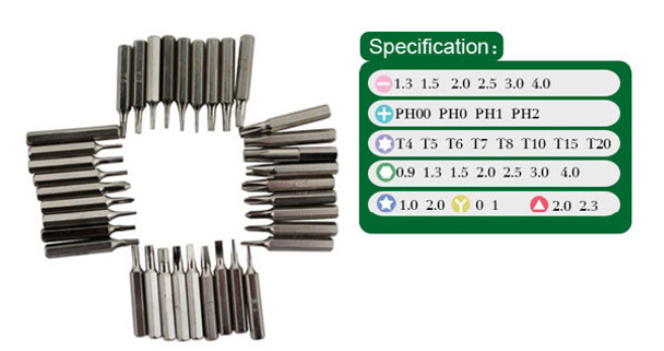 Precision Screwdriver Bits