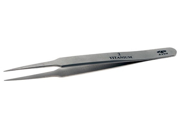 Aven 18046TT Titanium Style 2 Precision Tweezers