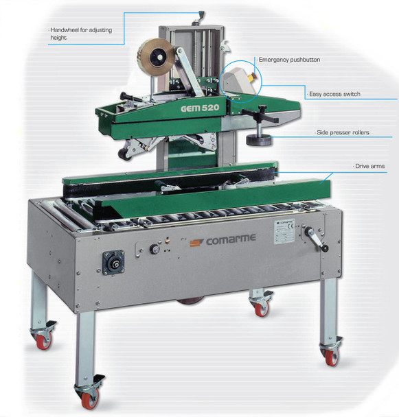 Gem-520 Case Sealing Machine