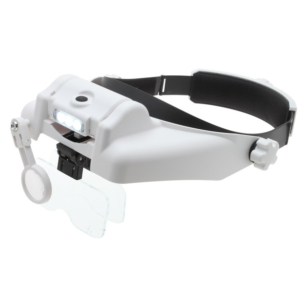 Aven Headband Magnifier With LEDs